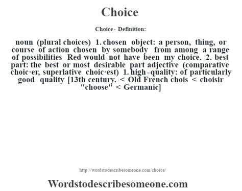 choice übersetzung|choice meaning in german.